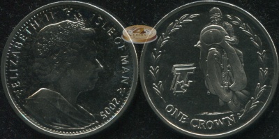 Остров Мэн. 1 крона. 2005 (Unc)