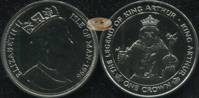 Остров Мэн. 1 крона. 1996 (Unc)