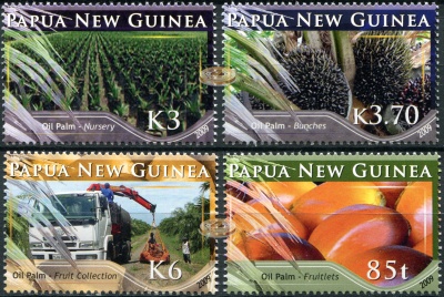 Папуа Новая Гвинея. 2009. Производство Пальмового Масла (Серия. MNH OG)