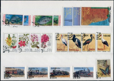 Намибия. Годовой набор почтовых марок (21 шт., CTO) 1994