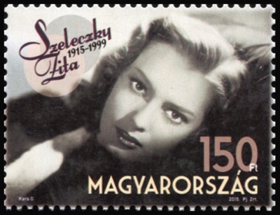 Венгрия. 2015. 100 лет со дня рождения Зиты Селецки (Почтовая марка. MNH OG)
