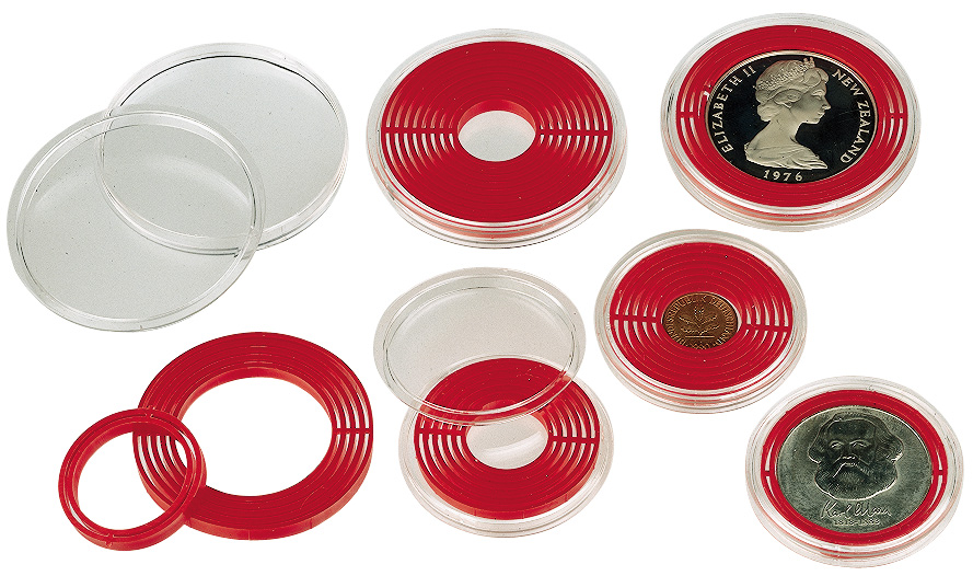 Большая капсула с дистанционным красным вкладышем