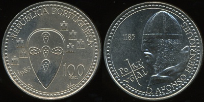 Португалия. 100 эскудо. 1985 (Unc)