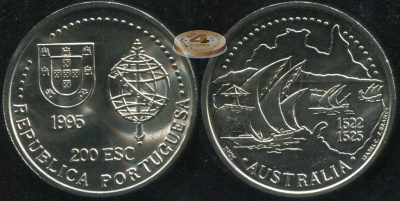 Португалия. 200 эскудо. 1995 (Unc)
