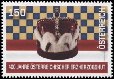 Австрия. 2016. 400 лет Шапке Эрцгерцога Австрийского (Почтовая марка. MNH OG)