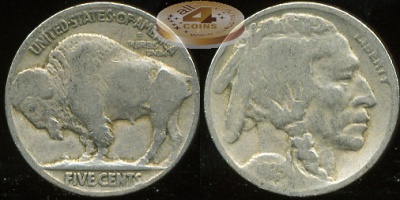США. 5 центов. 1925 (F)