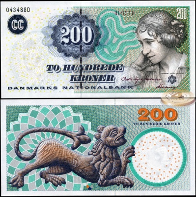Дания. 200 крон (Unc) 2003