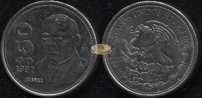 Мексика. 50 песо. 1992 (Unc)