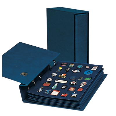 Альбом Compact для значков (пинов). В шубере. С 5 листами (SAFE)