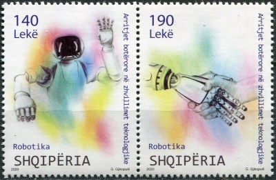 Албания. 2020. Робототехника (Сцепка. MNH OG)