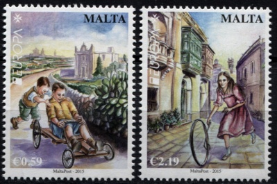 Мальта. 2015. Старые Игрушки (Серия. MNH OG)