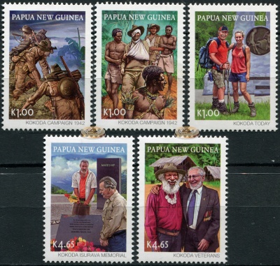 Папуа Новая Гвинея. 2010. Кокода-Трейл (Серия. MNH OG)