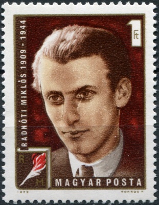 Венгрия. 1972. Миклош Радноти - венгерский поэт, переводчик (Почтовая марка. MNH OG)