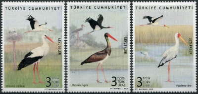 Турция. 2020. Аисты (Серия Почтовых марок. MNH OG)
