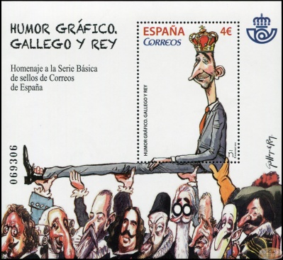 Испания. 2016. Gallego & Rey (Блок. MNH OG)