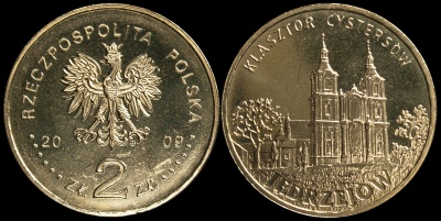 Польша. 2 злотых. 2009 (Unc) Енджеюв