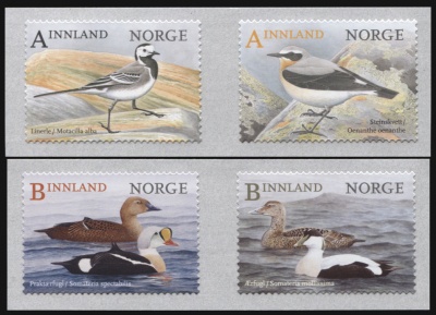 Норвегия. 2015. Птицы II (Серия. MNH OG)