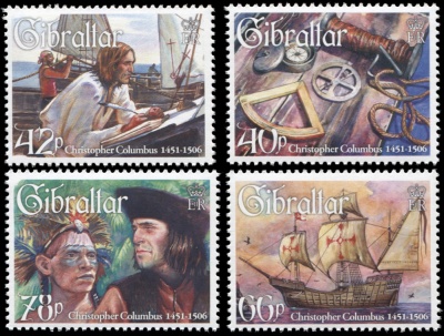 Гибралтар. 2006. 500 лет со дня смерти Христофора Колумба (Серия. MNH OG)