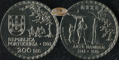 Португалия. 200 эскудо. 1993 (Unc)