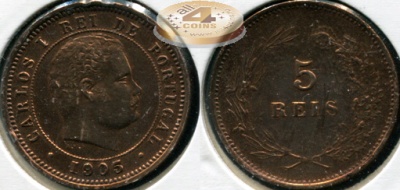 Португалия. 5 рейс. 1905 (XF)