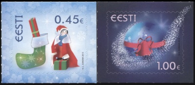 Эстония. 2013. Рождество 2013 (Серия. MNH OG)