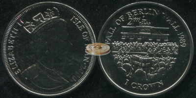 Остров Мэн. 1 крона. 2000 (Unc)