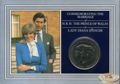 Великобритания. 25 пенсов. 1981 (Unc)