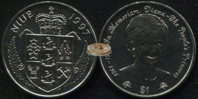 Ниуэ. 1 доллар. 1997 (Unc)
