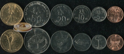 Малайзия. Набор №2 (6 монет) 1995-2010