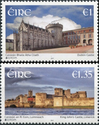 Ирландия. 2017. Дворцы и замки (Серия. MNH OG)
