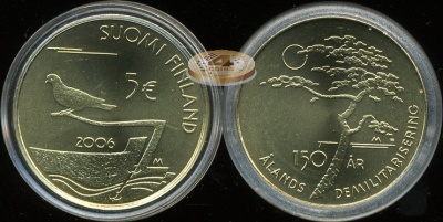 Финляндия. 5 евро. 2006 (Unc)