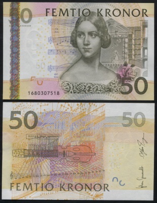 Швеция. 50 крон (Unc) 2011