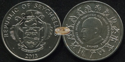 Сейшелы. 5 рупий. 2013 (Unc)
