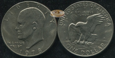 США. 1 доллар. 1978 (Unc)