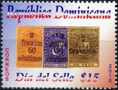Доминиканская республика. 2010. День почтовой марки (Почтовая марка. MNH OG)