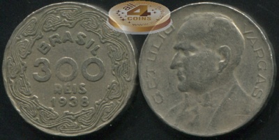 Бразилия. 300 рейс. 1938 (VF)